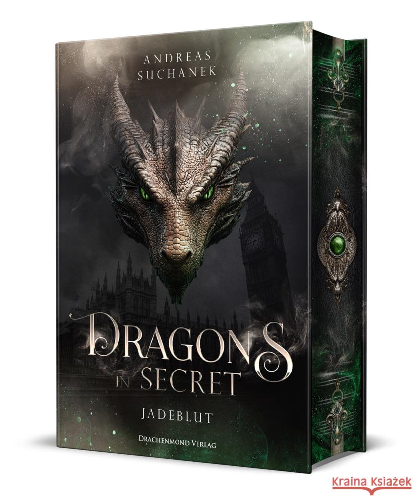 Dragons in Secret - Jadeblut Suchanek, Andreas 9783959917292 Drachenmond Verlag - książka