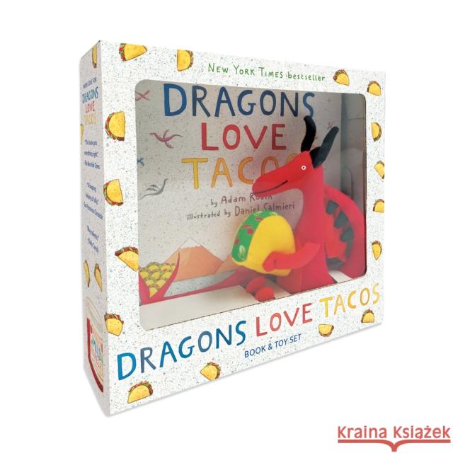 Dragons Love Tacos Book and Toy Set Adam Rubin Daniel Salmieri 9780735228238 Dial Books - książka