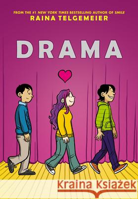 Drama: A Graphic Novel Telgemeier, Raina 9780545326988 Graphix - książka
