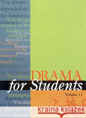Drama for Students: Presenting Analysis, Context, and Criticism on Commonly Studied Dramas Elizabeth Thomason 9780787640859 Thomson Gale - książka