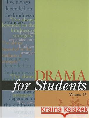 Drama for Students: Volume 25  9780787681210 Gale Cengage - książka