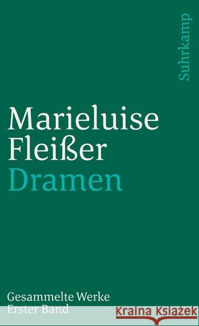 Dramen Fleißer, Marieluise 9783518387740 Suhrkamp - książka