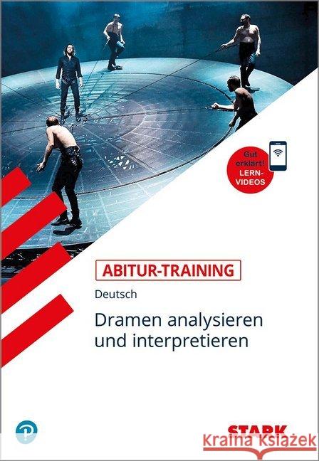 Dramen analysieren und interpretieren : Mit Lernvideos  9783849031688 Stark - książka