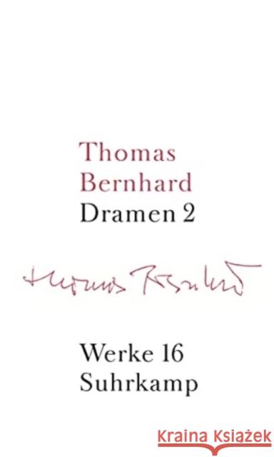 Dramen. Tl.2 Bernhard, Thomas Mittermayer, Manfred Winkler, Jean-Marie 9783518415160 Suhrkamp - książka