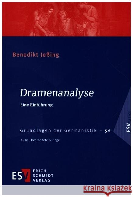 Dramenanalyse Jeßing, Benedikt 9783503212514 Schmidt (Erich), Berlin - książka