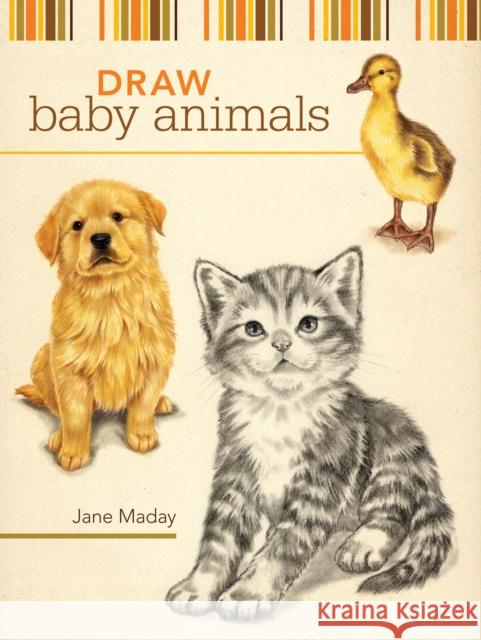 Draw Baby Animals Jane Maday 9781600611957 F&W PUBLICATIONS INC - książka