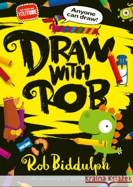 Draw With Rob Rob Biddulph 9780008419110 HarperCollins Publishers - książka