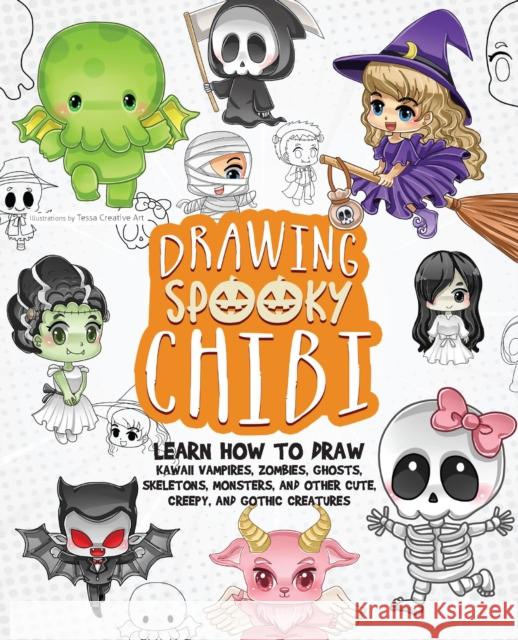 Drawing Spooky Chibi  9781646044962 Ulysses Press - książka