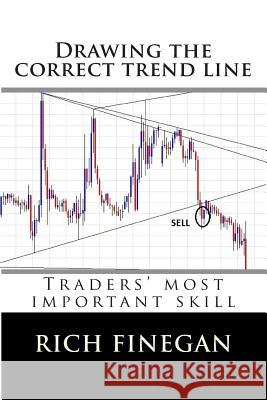 Drawing the Correct Trend Line: Traders' Most Important Skill Rich Finegan 9781500887575 Createspace - książka
