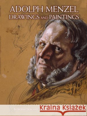 Drawings and Paintings: 150 Plates Adolph Menzel 9780486497327  - książka