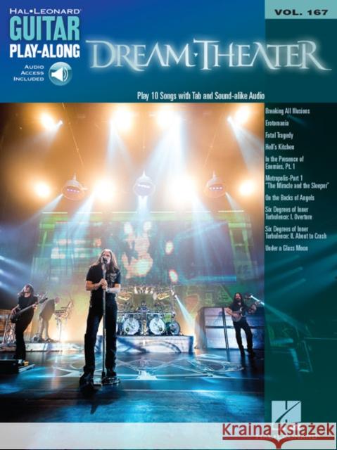 Dream Theater Guitar Play-Along Vol.167  9781476889405 Hal Leonard Corporation - książka
