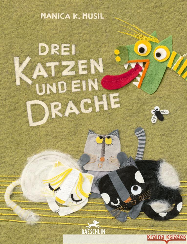 Drei Katzen und ein Drache Musil, Manica 9783038930778 Baeschlin - książka