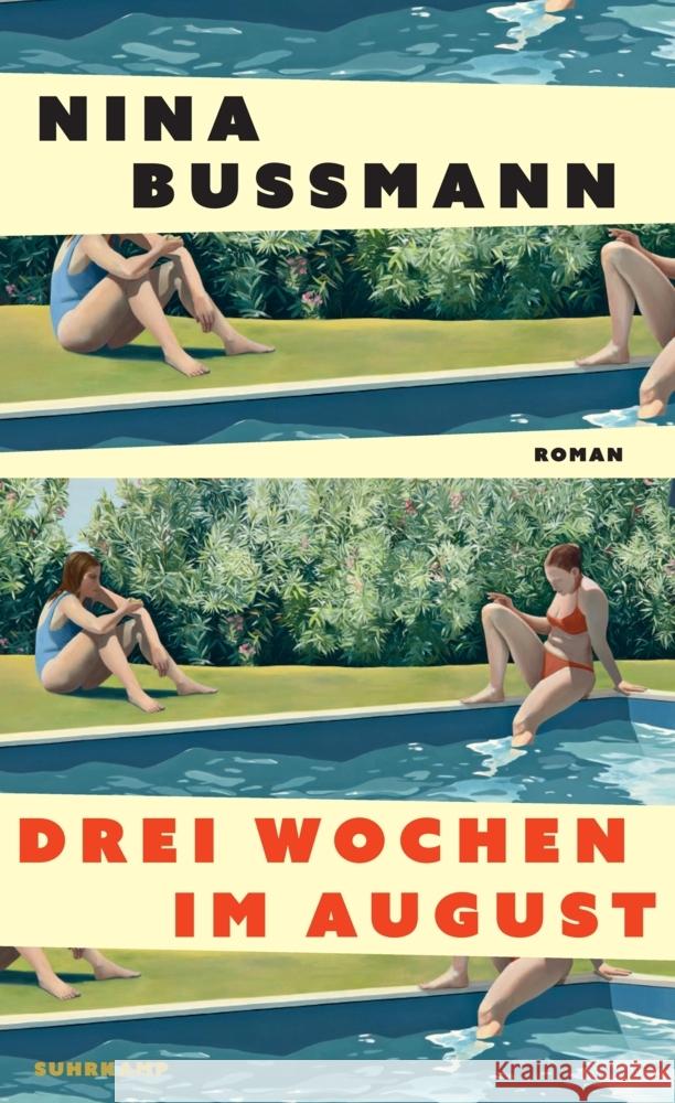 Drei Wochen im August Bußmann, Nina 9783518432211 Suhrkamp - książka