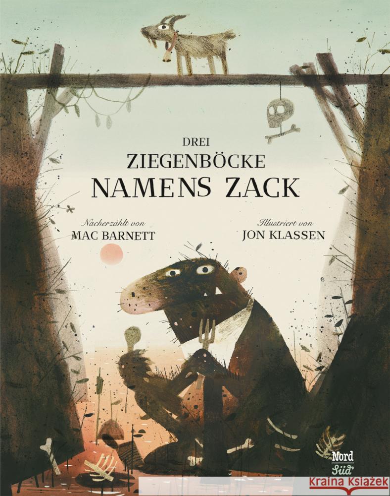 Drei Ziegenböcke namens Zack Barnett, Mac 9783314106507 NordSüd Verlag - książka