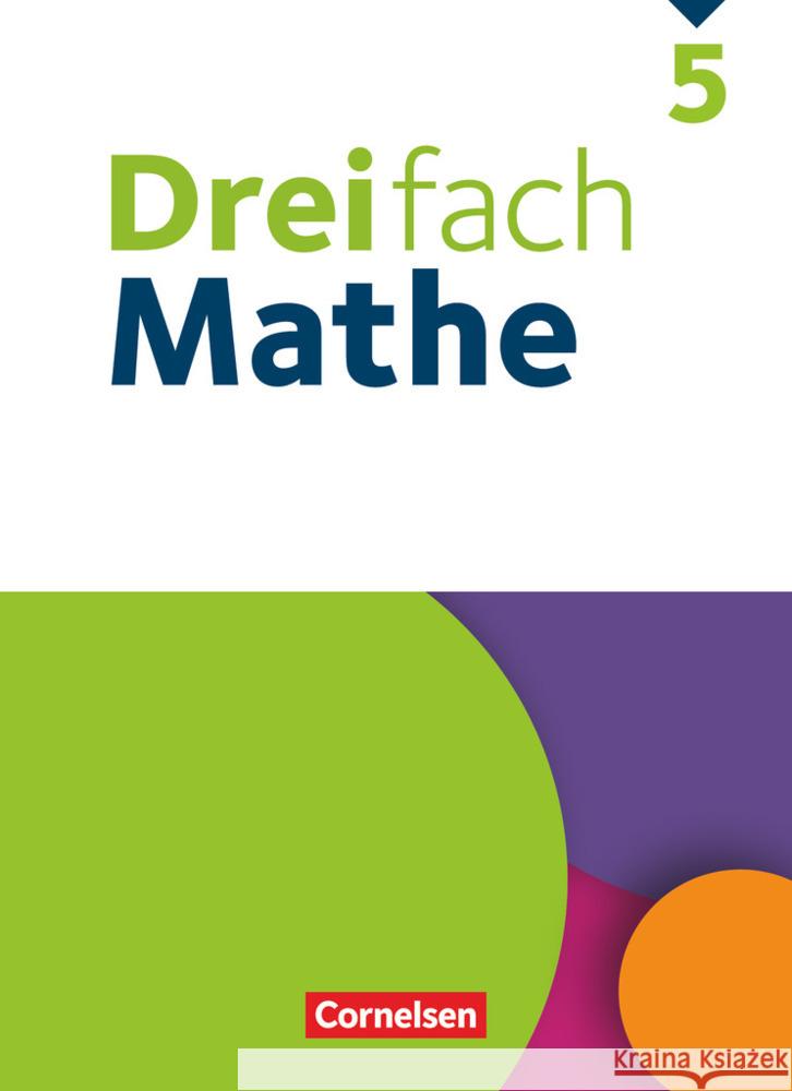 Dreifach Mathe - Ausgabe 2021 - 5. Schuljahr Schülerbuch  9783060436088 Cornelsen Verlag - książka