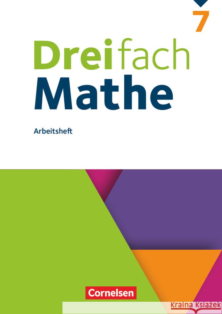 Dreifach Mathe - Ausgabe 2021 - 7. Schuljahr  9783060436286 Cornelsen Verlag - książka