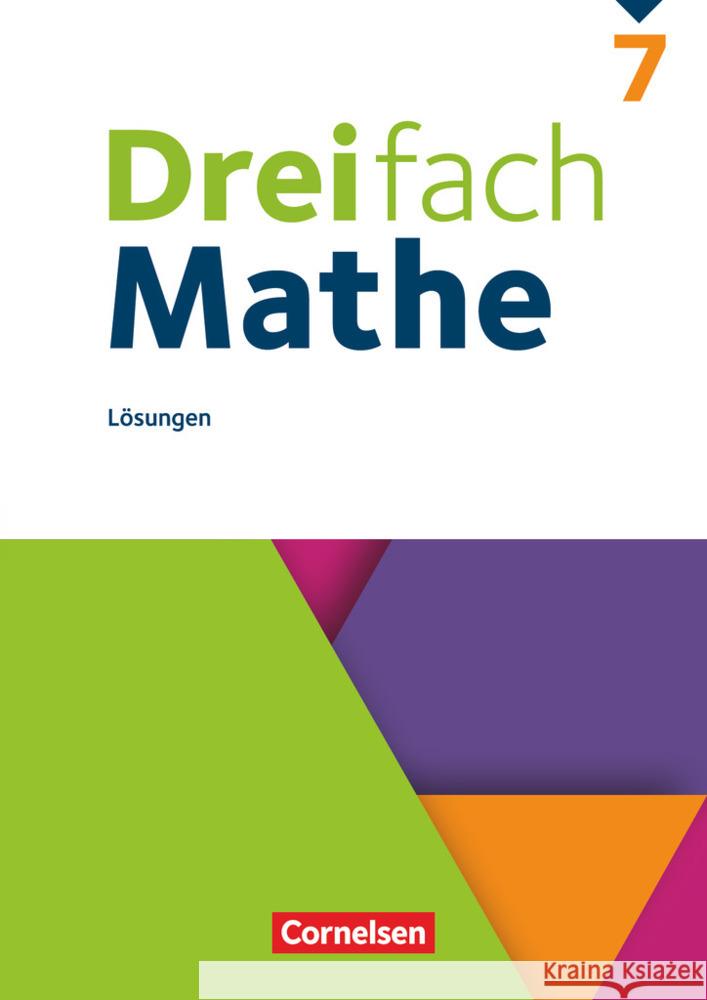 Dreifach Mathe - Ausgabe 2021 - 7. Schuljahr  9783060436385 Cornelsen Verlag - książka