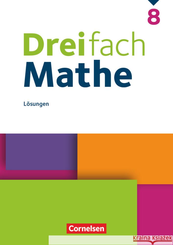 Dreifach Mathe - Ausgabe 2021 - 8. Schuljahr  9783060436392 Cornelsen Verlag - książka