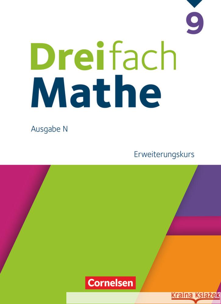 Dreifach Mathe - Ausgabe N - 9. Schuljahr  9783060436736 Cornelsen Verlag - książka