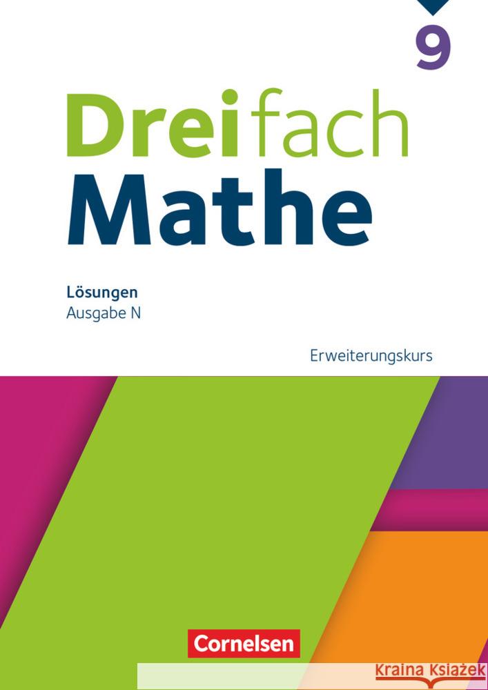 Dreifach Mathe - Ausgabe N - 9. Schuljahr  9783060437016 Cornelsen Verlag - książka