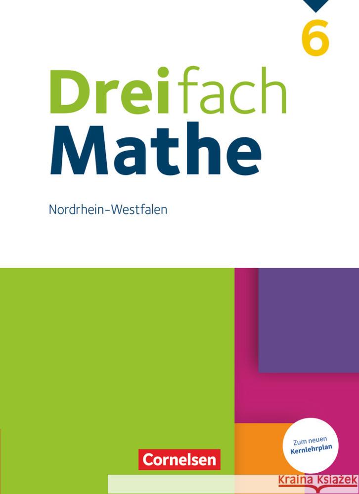 Dreifach Mathe - Nordrhein-Westfalen - Ausgabe 2020/2022 - 6. Schuljahr  9783060437290 Cornelsen Verlag - książka