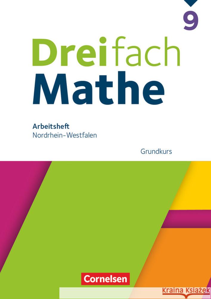 Dreifach Mathe - Nordrhein-Westfalen - Ausgabe 2022 - 9. Schuljahr  9783060437528 Cornelsen Verlag - książka