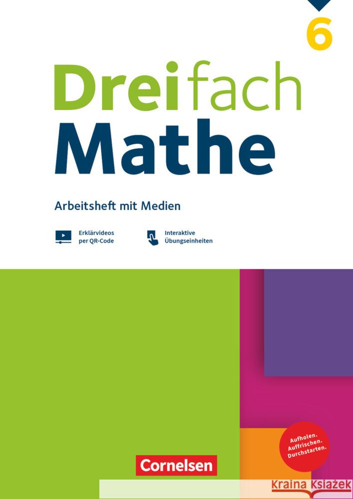 Dreifach Mathe - Zu allen Ausgaben - 6. Schuljahr  9783060011674 Cornelsen Verlag - książka