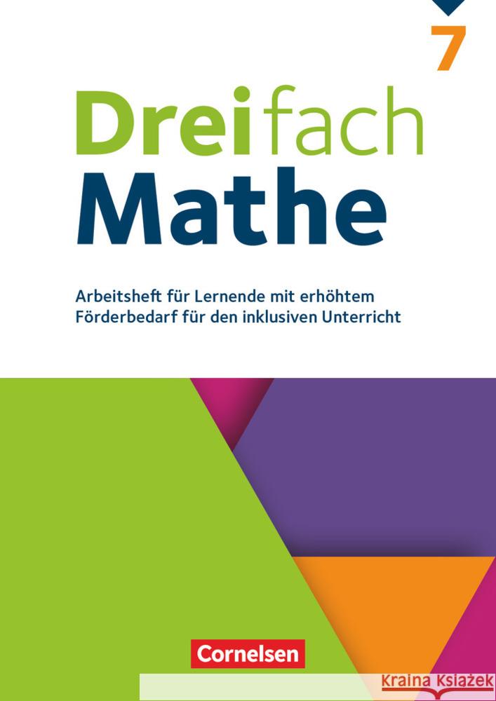 Dreifach Mathe - Zu allen Ausgaben - 7. Schuljahr  9783060438969 Cornelsen Verlag - książka