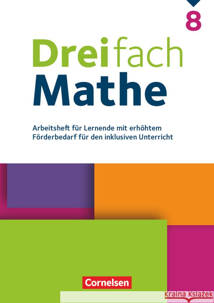 Dreifach Mathe - Zu allen Ausgaben - 8. Schuljahr  9783060438976 Cornelsen Verlag - książka