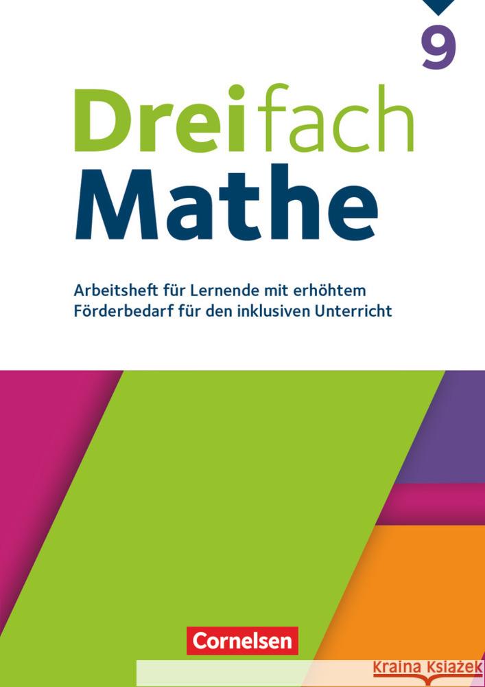 Dreifach Mathe - Zu allen Ausgaben - 9. Schuljahr  9783060438983 Cornelsen Verlag - książka