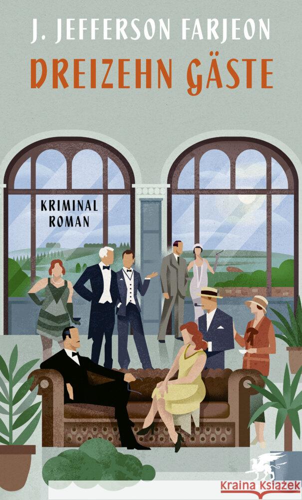 Dreizehn Gäste Farjeon, J. Jefferson 9783608984224 Klett-Cotta - książka