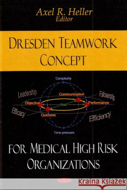 Dresden Teamwork Concept: For Medical High Risk Organizations Axel R Heller 9781606923078 Nova Science Publishers Inc - książka