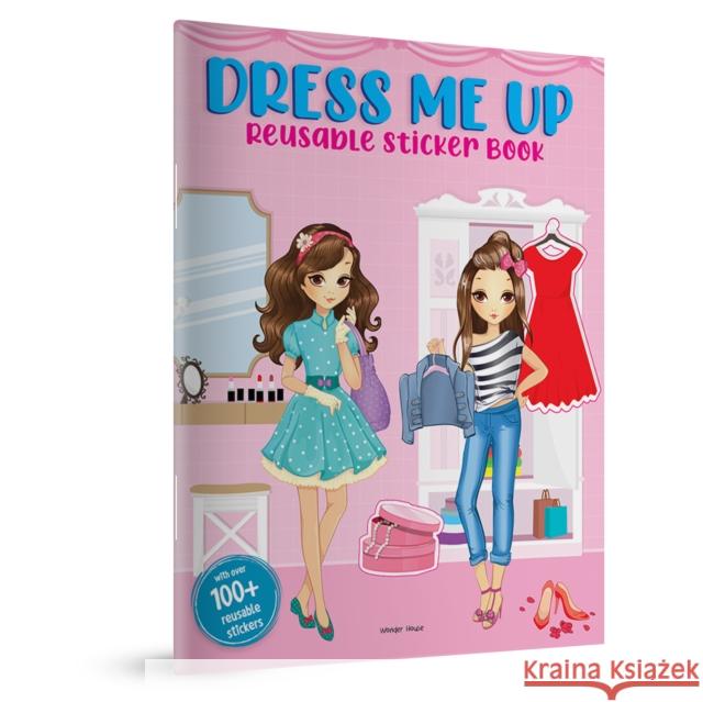 Dress Me Up Reusable Sticker Book?for Chindren Wonder House Books 9789354405433 Prakash Books - książka