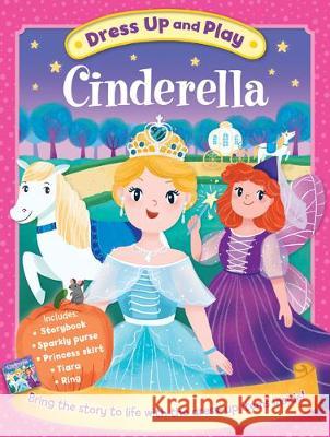 Dress Up and Play: Cinderella Igloo Books 9781788100199 Bonnier Books Ltd - książka