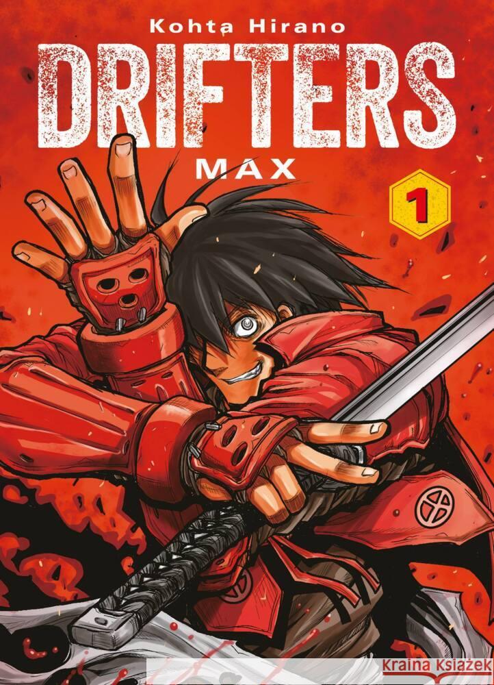 Drifters Max 01 Hirano, Kohta 9783741639234 Panini Manga und Comic - książka