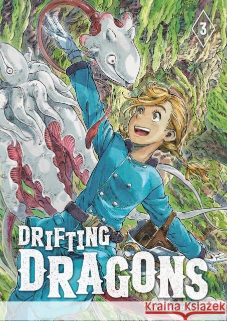 Drifting Dragons 3 Taku Kuwabara 9781632369451 Kodansha Comics - książka