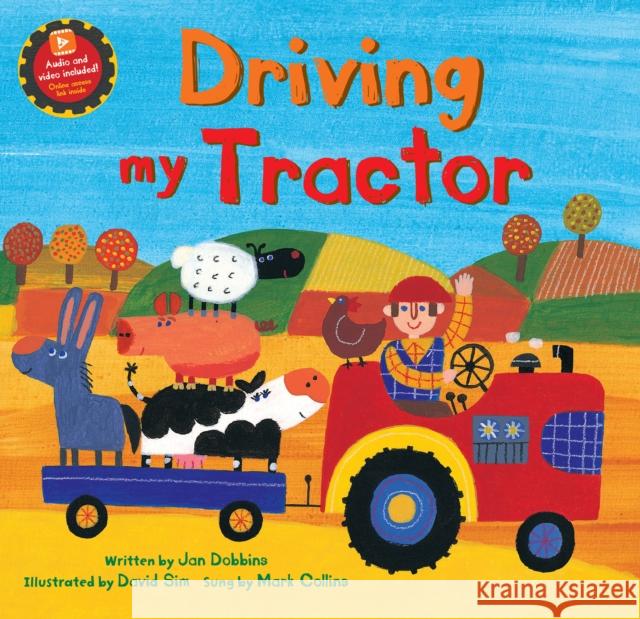 Driving My Tractor Jan Dobbins 9781646864386 Barefoot Books Ltd - książka