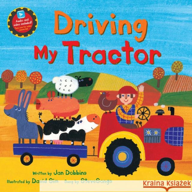 Driving My Tractor Jan Dobbins 9781646868551 Barefoot Books, Incorporated - książka