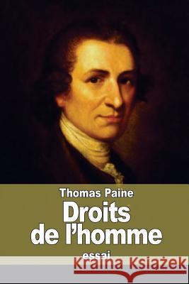 Droits de l'homme Soules, Francois 9781511479295 Createspace - książka