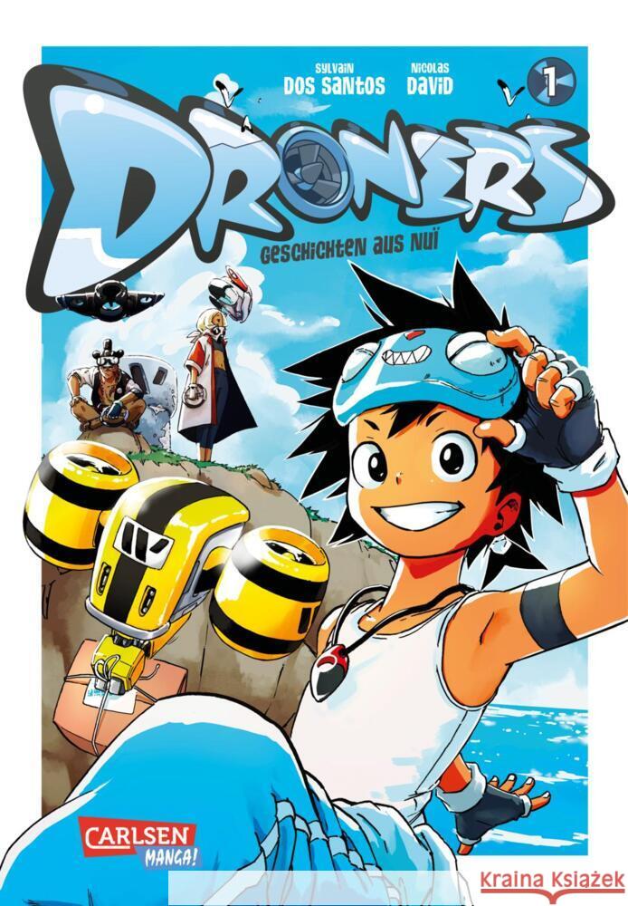 Droners 1 Dos Santos, Sylvain, David, Nicolas 9783551802590 Carlsen Manga - książka