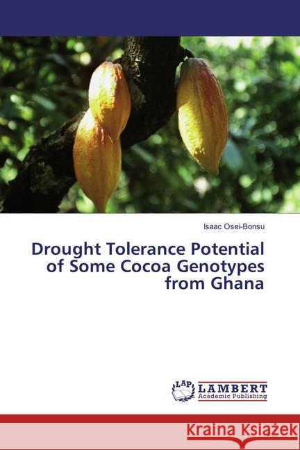 Drought Tolerance Potential of Some Cocoa Genotypes from Ghana Osei-Bonsu, Isaac 9786139459476 LAP Lambert Academic Publishing - książka