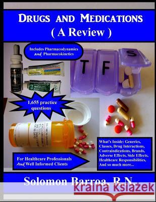 Drugs and Medications (a Review) Solomon Barro 9781490517568 Createspace - książka