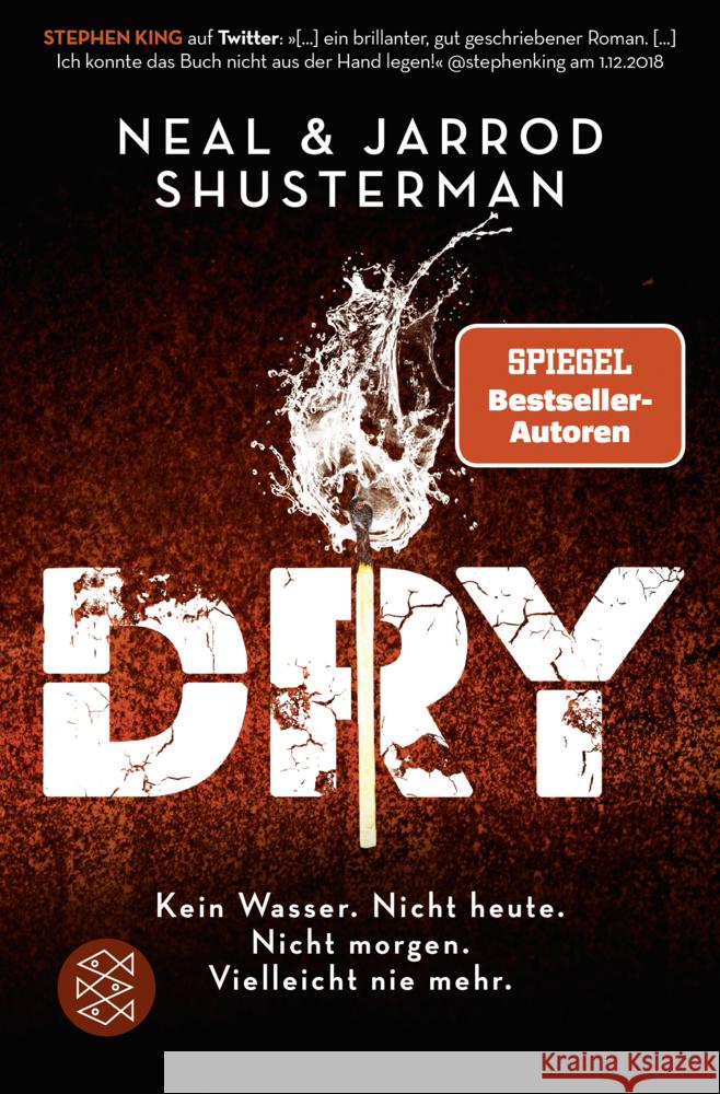 Dry Shusterman, Neal, Shusterman, Jarrod 9783733505011 FISCHER Kinder- und Jugendtaschenbuch - książka