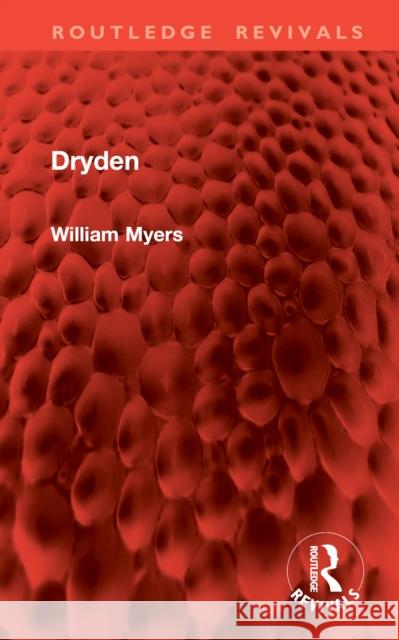 Dryden William Myers 9781041009856 Routledge - książka