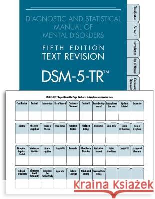 DSM-5-TR (TM) Repositionable Page Markers American Psychiatric Association   9780890425824 American Psychiatric Association Publishing - książka