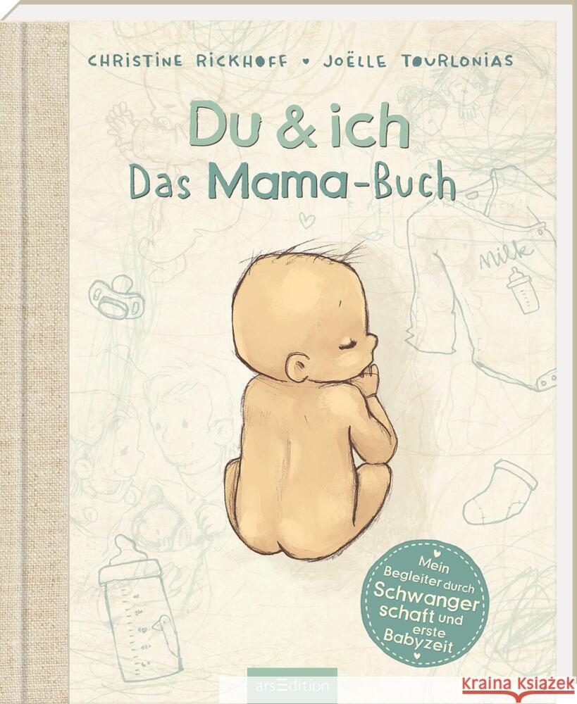 Du & ich. Das Mama-Buch Rickhoff, Christine 9783845859712 ars edition - książka