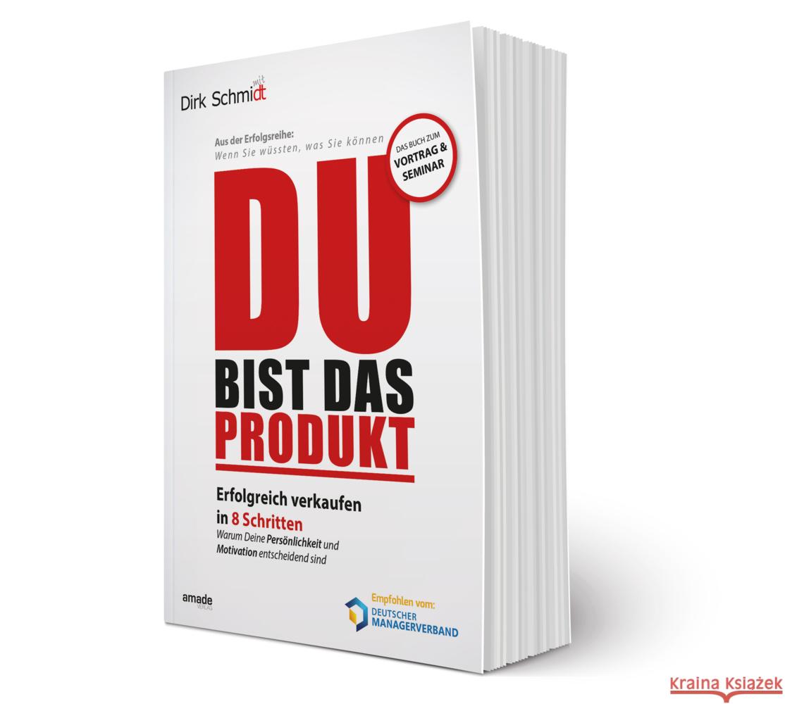 DU bist das Produkt 2.0 Schmidt, Dirk 9783982595801 Amade Verlag - książka