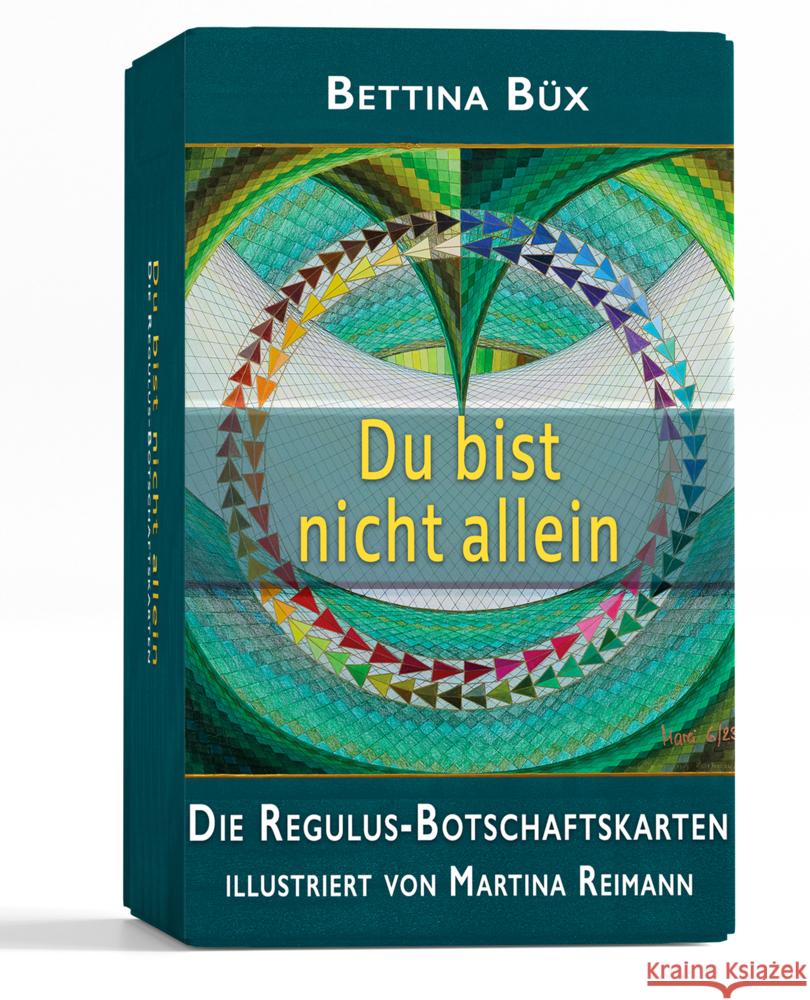 Du bist nicht allein - Die Regulus-Botschaftskarten Büx, Bettina 9783964420596 EchnAton Verlag - książka