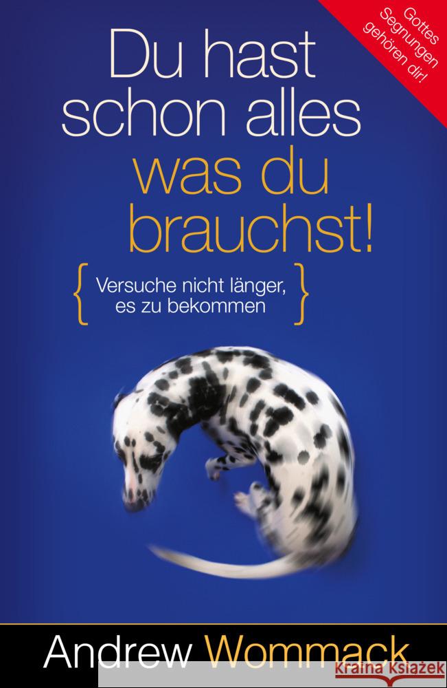 Du hast schon alles, was du brauchst! Wommack, Andrew 9783959332200 Grace today Verlag - książka