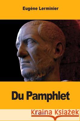 Du Pamphlet Eugene Lerminier 9781976430879 Createspace Independent Publishing Platform - książka
